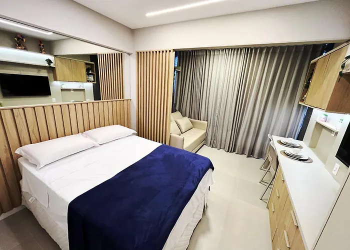 Apartamento Elegante E Confortavel Na Barra Em Salvador